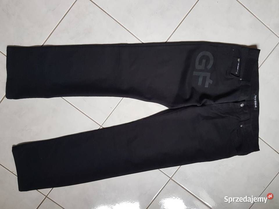 Spodnie Męskie Gf Ferre włoskie eleganckie Kielce