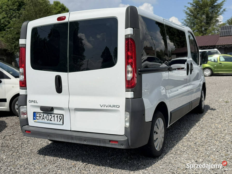 Opel Vivaro 20 benzyna 115 9 osobowy klima I Opel Łodygowice sprzedam