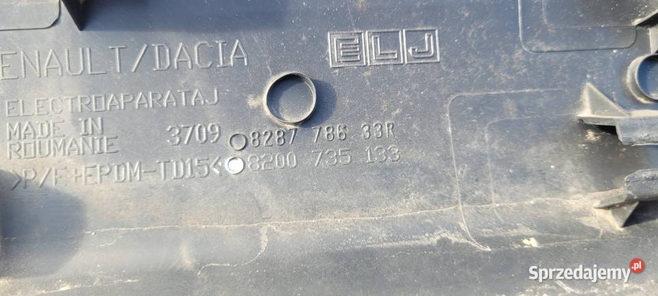 LISTWA DRZWI LEWY TYŁ DACIA SANDERO I Karoseria Ruda Śląska