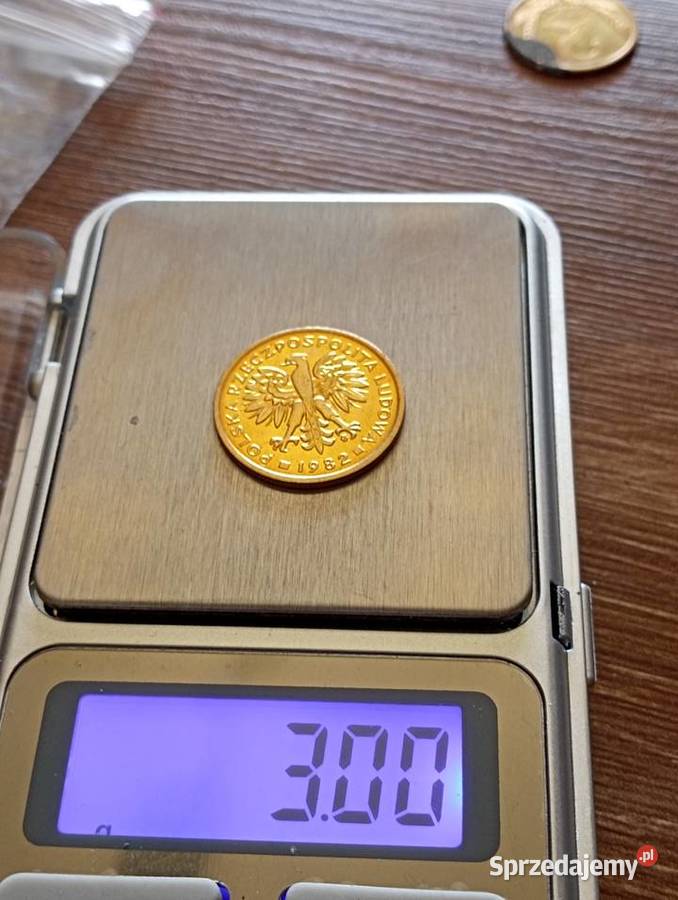 Sprzedam monete 2 zlote 1982 r mosiadz lubelskie Chełm