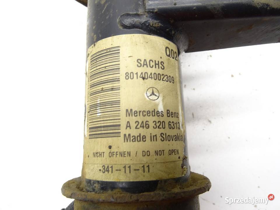 2X AMORTYZATOR PRAWY LEWY PRZÓD KOMPLET Części samochodowe