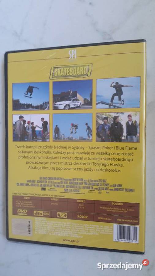 Film tony hawk SKATEBOARD 2005 FINANCE DVD VIDEO Puławy