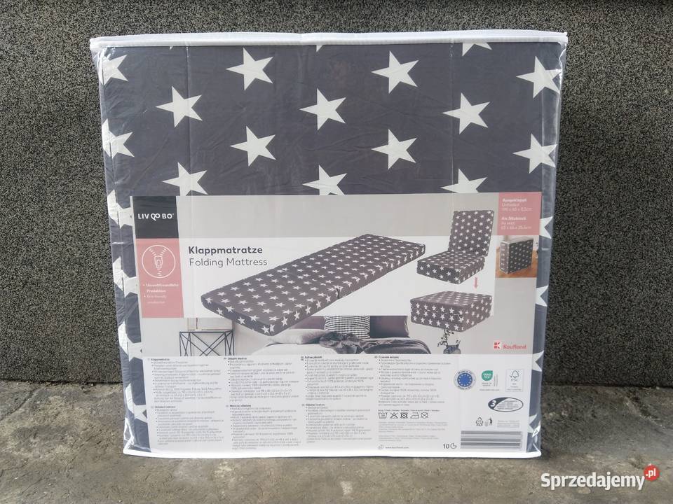 NAJTANIEJ Materac Składany Do Spania Leżenia Puf Zabrze