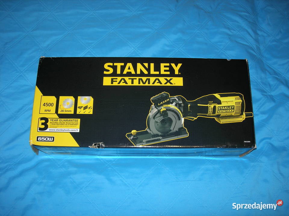 Multi pilarka tarczowa Stanley 650W z laserem Narzędzia lubuskie Nowa Sól