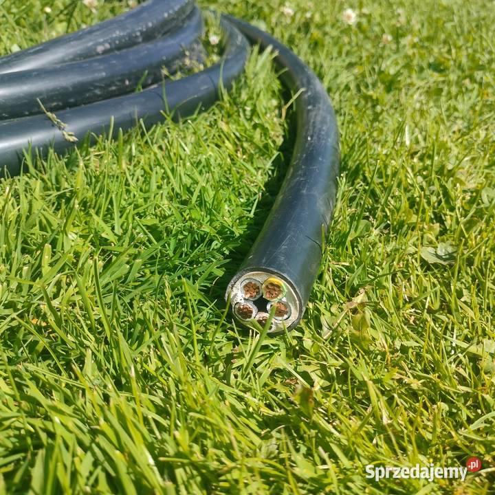 Kabel zasilający elektryczny 5x25mm Stachowice sprzedam