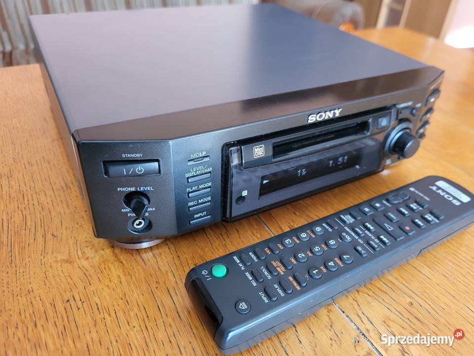 Minidisc Sony MDSS50 z Long play 24 mini disc Odtwarzacze CD i MD wielkopolskie