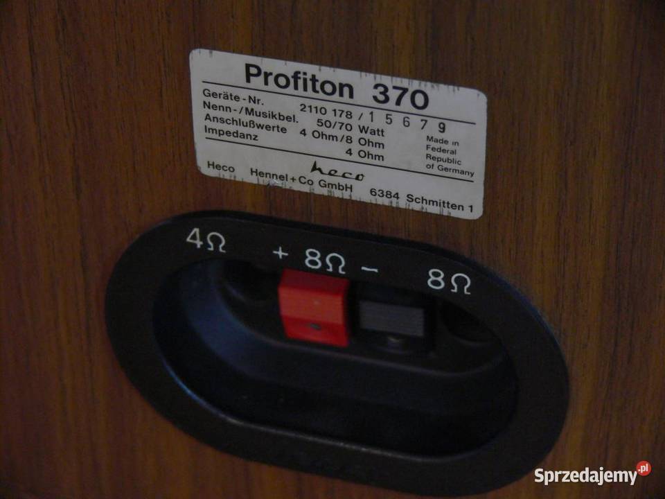 Monitory Heco Profiton 370 Vintage WYSYŁKA