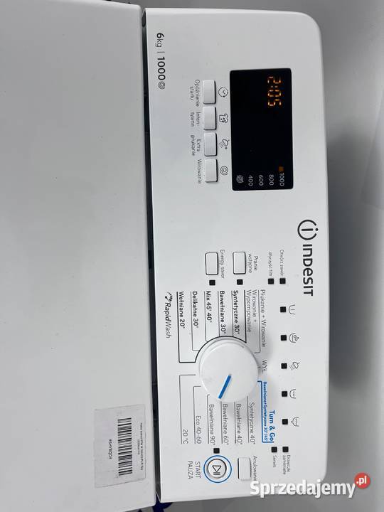 Pralka Indesit BTW W S60400 N 6 1000obrmin Warszawa