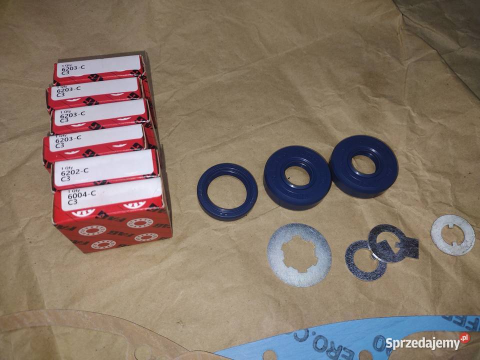 Zestaw naprawczy regenerujący Silnika WSK 125FAG Łańcut