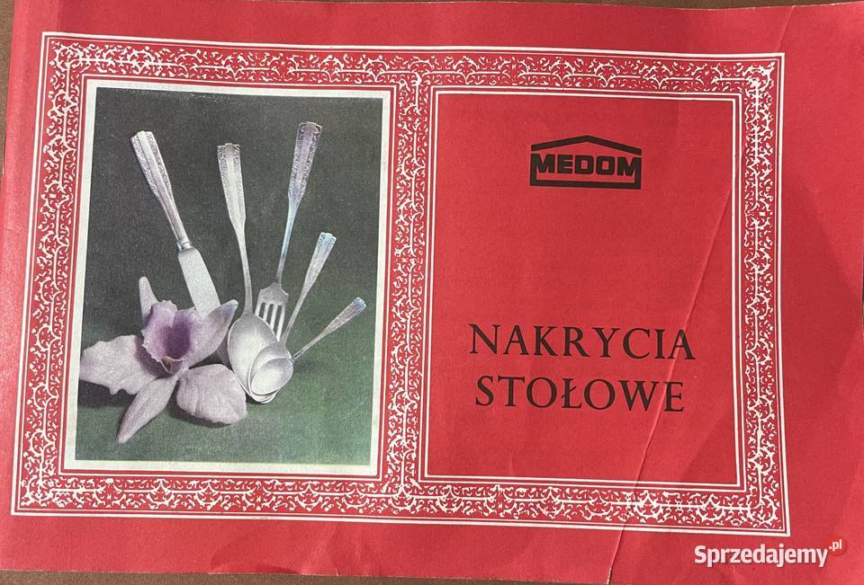 Gerlach Hefra katalog nakryć stołowych modele Łódź sprzedam
