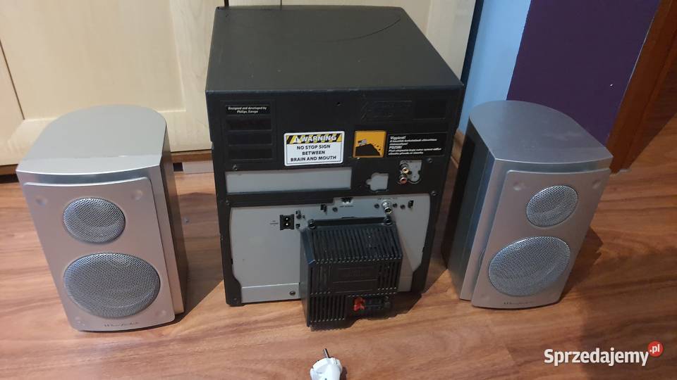 Wieża Philips FW335 z głośnikami Wharfedale lubelskie Lublin