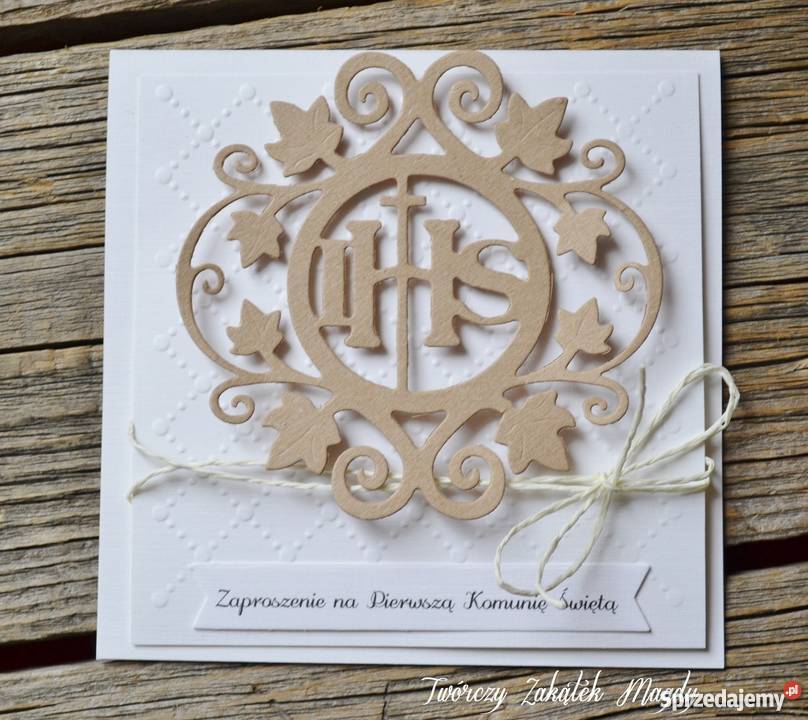 Zaproszenia na Pierwszą Komunię Święta dużo Słupsk