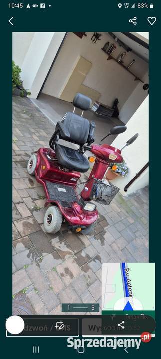 Skuter inwalidzki elektryczny Karma Śrem