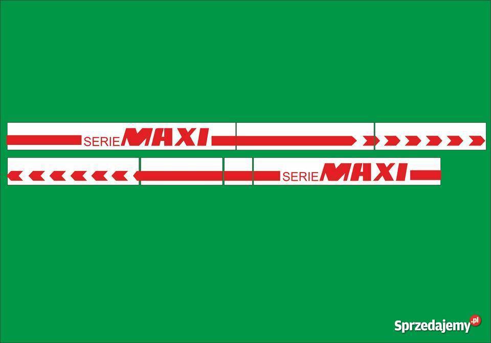 naklejki maxi z tlem na claas dominator 108 Jeżewo sprzedam