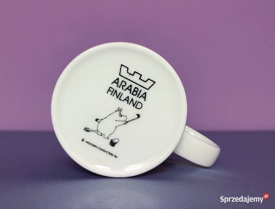 Muminki KUBEK Moomin Arabia Finland sygnatura Jasień sprzedam