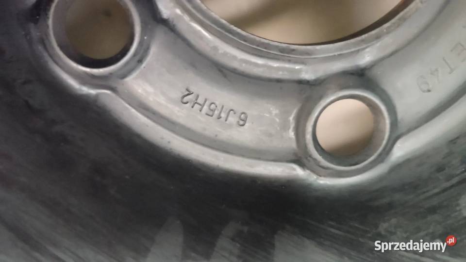 59RB2 FELGA STALOWA 5X110 ET49 6JX15H2 OPEL Dystanse świętokrzyskie Włoszczowa