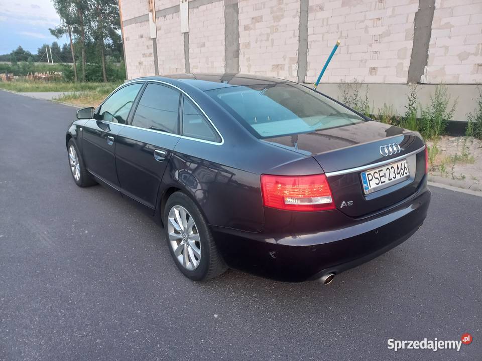 Audi A6 C6 24 V6 LPG sedan ładny poduszka powietrzna wielkopolskie Poznań