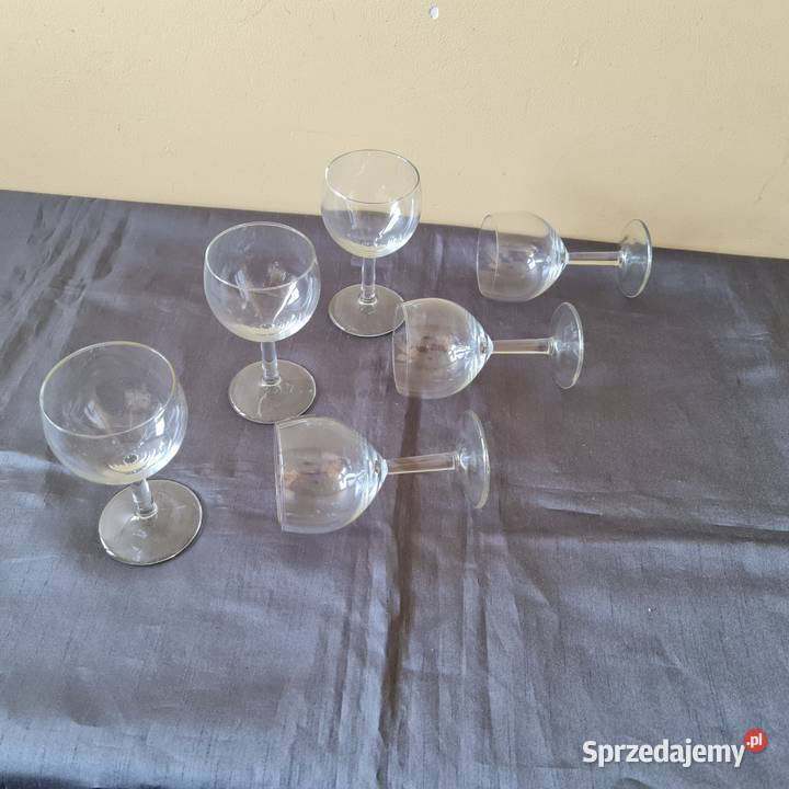 Kieliszki gładkie na nóżce Warszawa