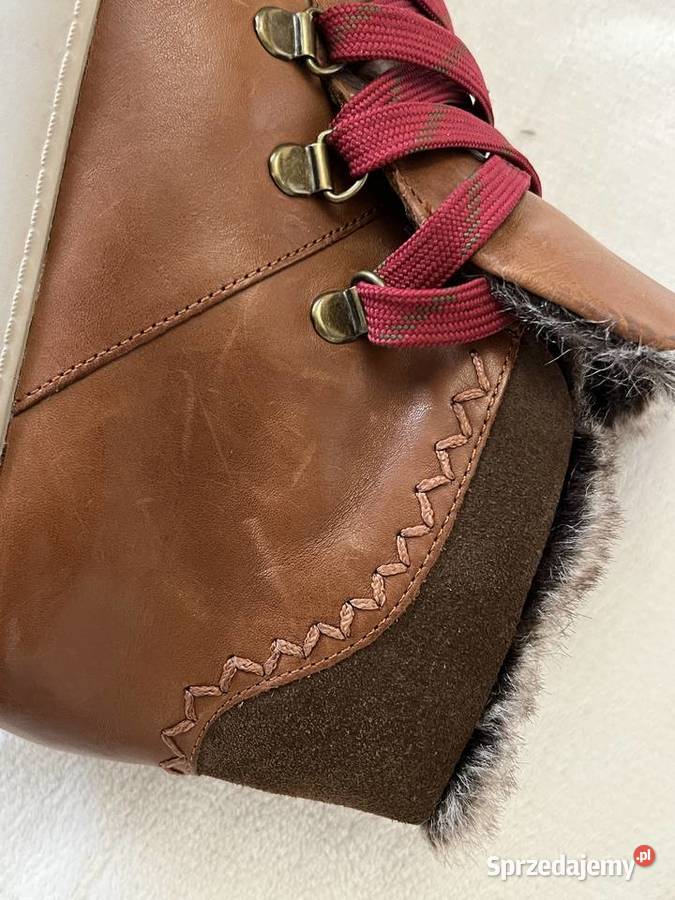 Clarks Sneakersy Somerset skórzane buty damskie Jastrzębie-Zdrój