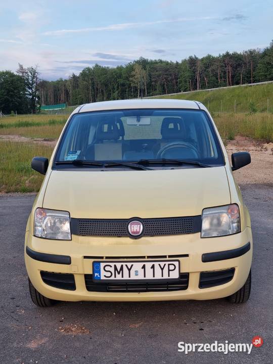 Fiat Panda II 11 BenzynaGaz El Wspomaganie City radio Samochody osobowe Poręba