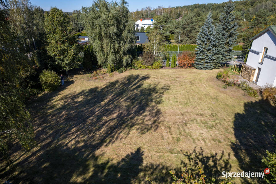 Działka budowlana 1200 m2 w zielonej Parcela-Obory