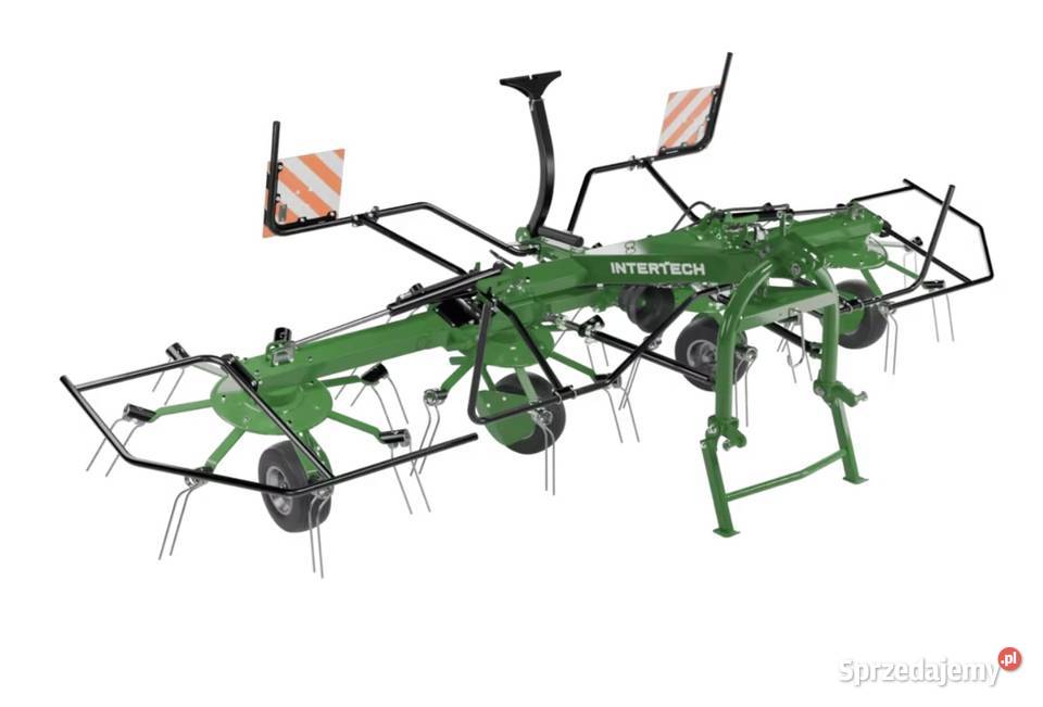 Przetrząsacz 6wirnikowy ZKP770 InterTech 77m w Zgrabiarki i przetrząsacze Opoczno
