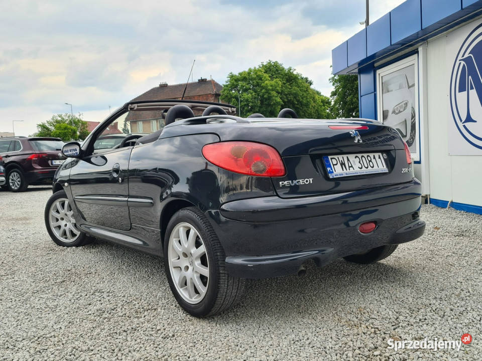 Peugeot 206 CC Klimatronik Skóra Grzane Fotele 206 CC