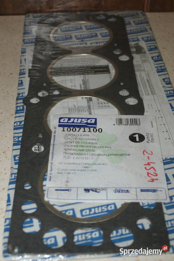 USZCZELKA GŁOWICY OPEL 10071100 CORSA 12L 4CYL osobowe mazowieckie Białobrzegi