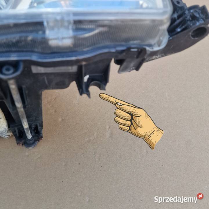 MERCEDES ACTROS MP4 REFLEKTOR LAMPA ORYGINAŁ Bieleń