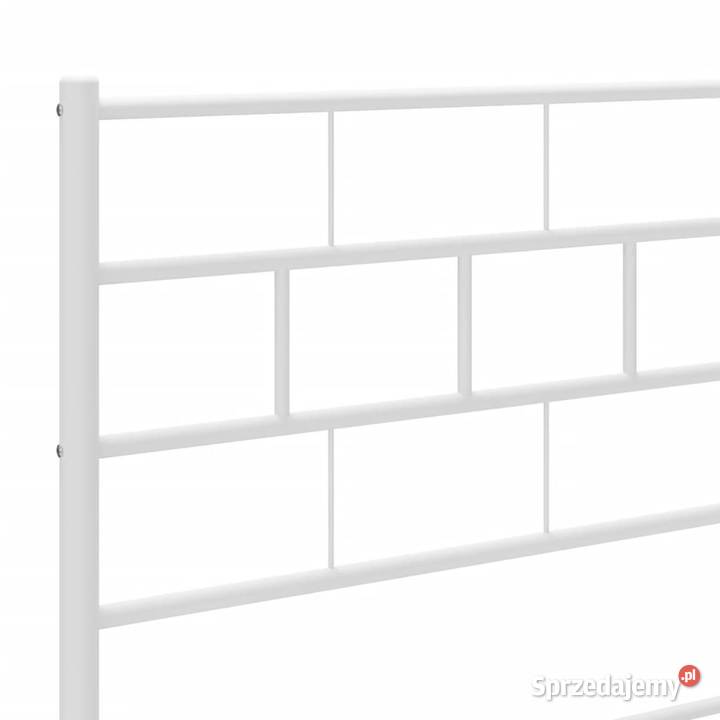 Metalowe wezgłowie białe 100 WM355737