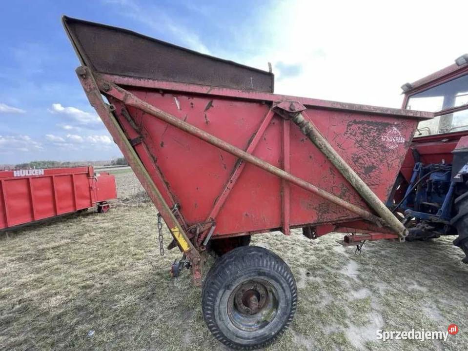 Wywrotka Przyczepa rolnicza Stabilna konstrukcja Podskarbice Szlacheckie