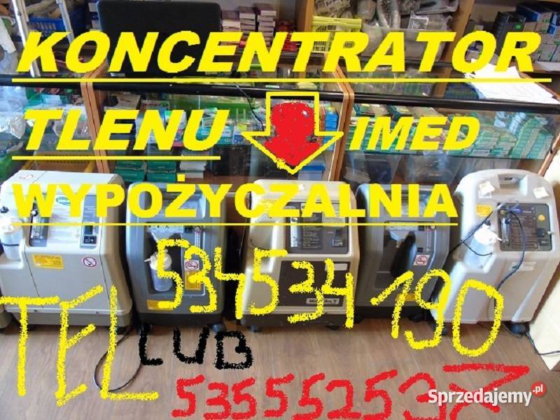 Koncentratory Tlenu Wynajem Warszawa Tanio