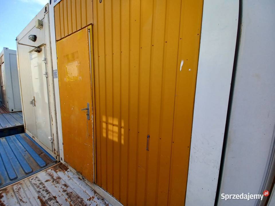 KONTENER BIUROWY SZATNIA ZAPLECZE BUDOWY 256 Wrocław