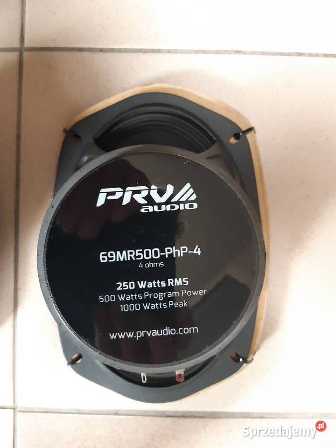 Głośnik eliptyczny PRV Audio 6x9 250W Głośniki Łomża