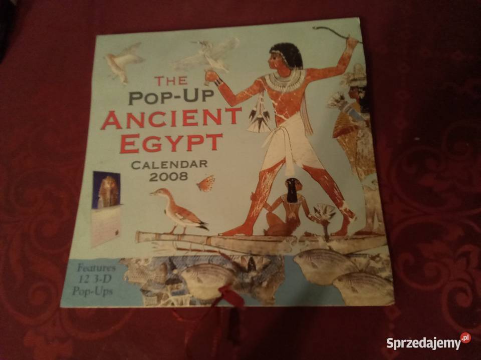The pop up ancient Egypt calendar 2008 Warszawa