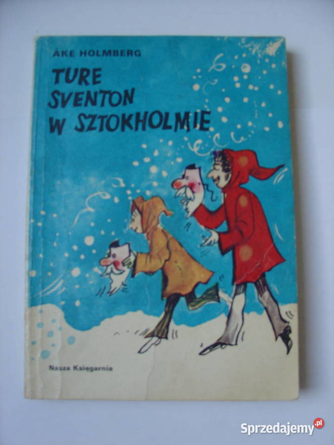 Ture Sventon w Sztokholmie A Holmberg Książki dla dzieci Łódź