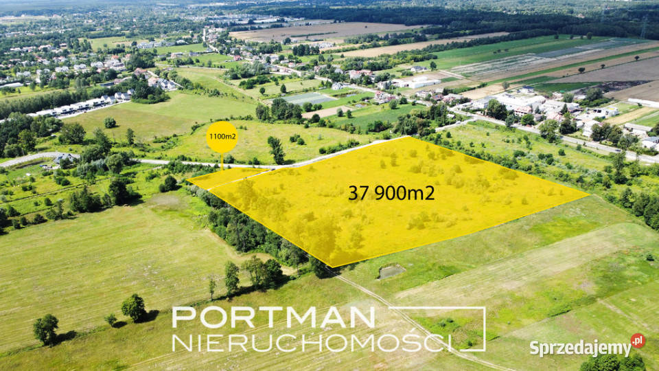 Działka na sprzedaż OSIEDLE 39 000m2 WIĄZOWNA Wiązowna Kościelna