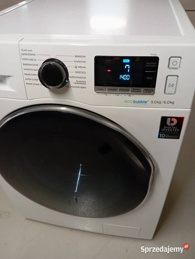 Pralko suszarka Samsung Eco bubble 96 1400obr 60cm Warszawa