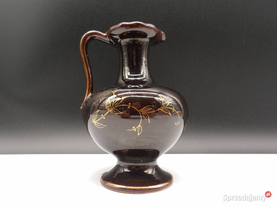 Wazon Dzbanek mały Jasba Keramik Niemcy lata wielkopolskie Raszków