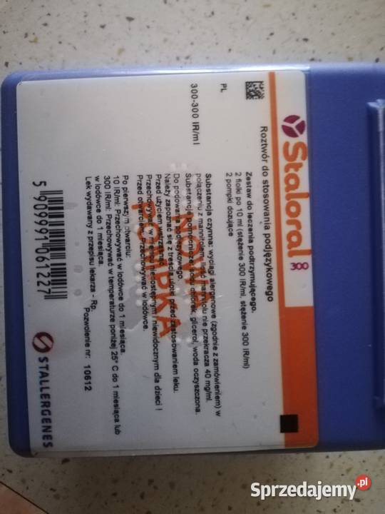 Staloral 300 na odczulanie alergie Pozostałe lubuskie