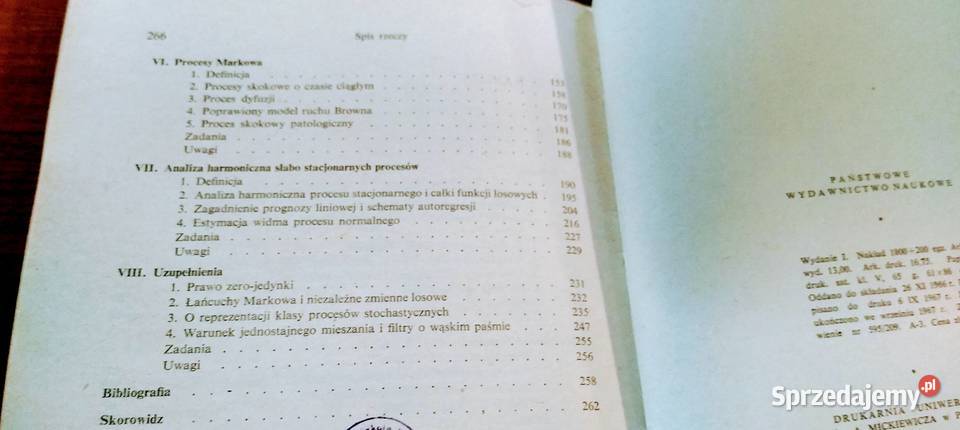 Procesy stochastyczne Murray Rosenblatt Podręczniki