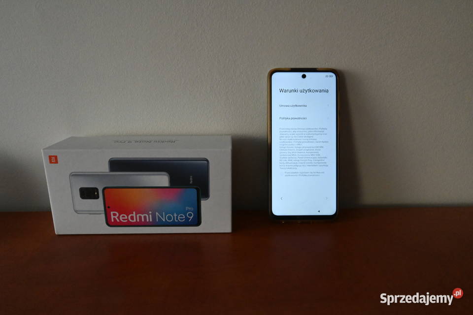 Telefon komórkowy Redmi Note 9 Pro Rumia