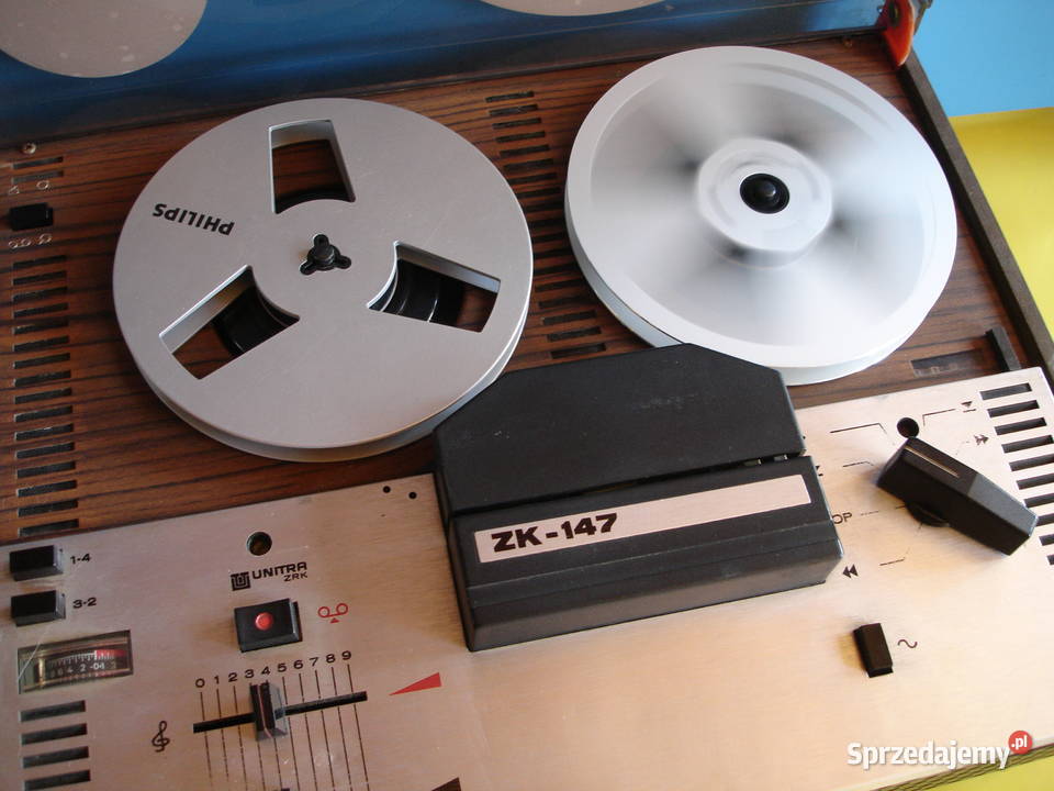 Magnetofon szpulowy UNITRA ZK147 Zielona Góra