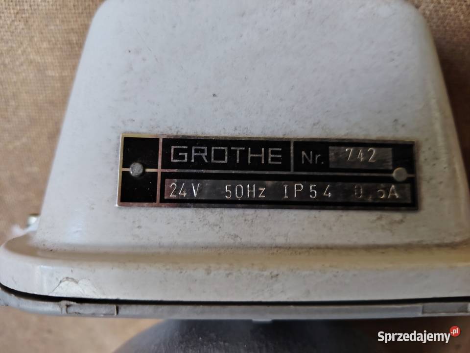 Dzwonek George 24V 50Hz IP54 Poręba