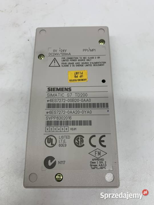 Siemens 6ES72720SB200AA0 Panel Warszawa