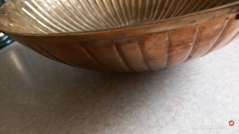 Patera mosiężna 32 wys 7 Warszawa