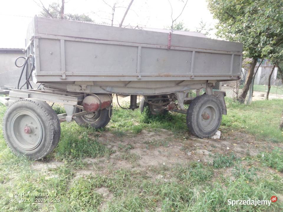Przyczepa D47 Wywrotka lubelskie Stary Zamość sprzedam