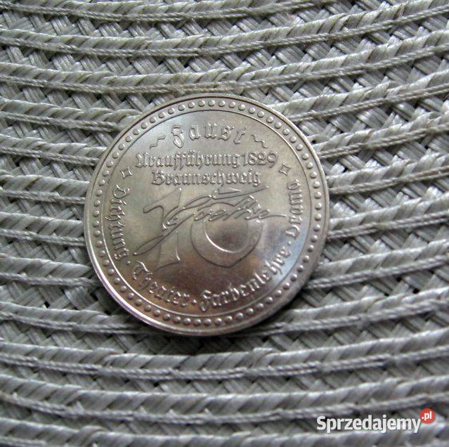 Medal Johann Wolfgang Goethe Ładny Kalisz