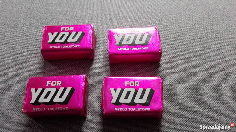 Pamiątki z PRL MYDŁO TOALETOWE FOR YOU Łódź