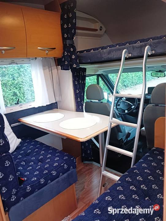Kamper Alkowa 5 osobowy Ford Transit Ahorn Camp Jasło